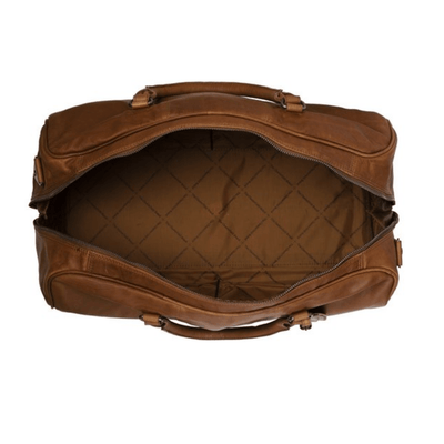 The Cheterfield - William - weekend tas van leer - Gielen Lederwaren