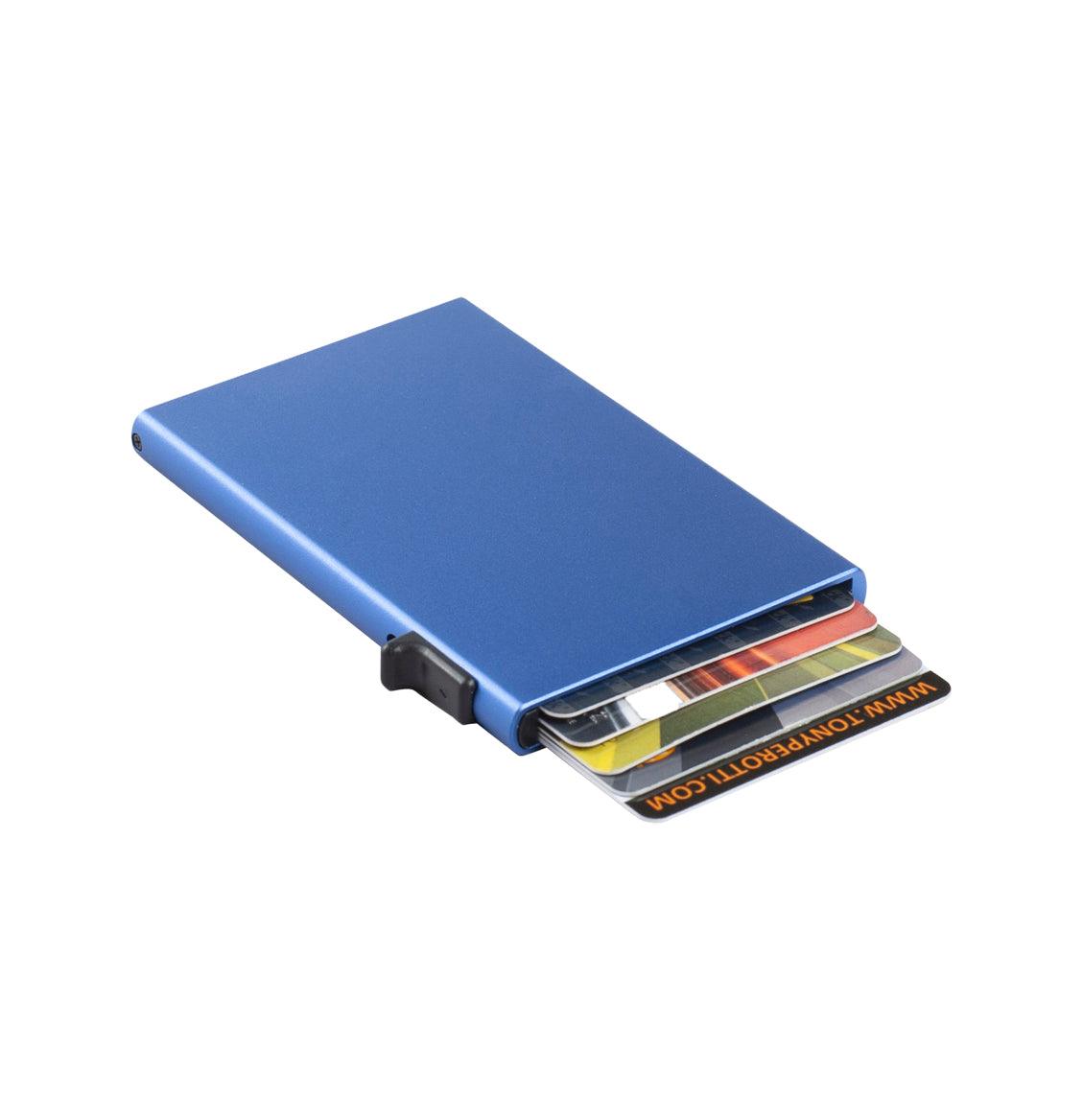 Bovenkant Tony Perotti 4006 pasjeshouder blauw #kleur_blauw