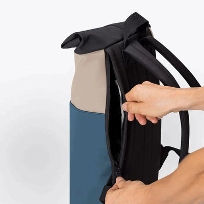 UCON | HAJO mini | Laptop rugzak 16" - Gielen Lederwaren #kleur_nude-petrol