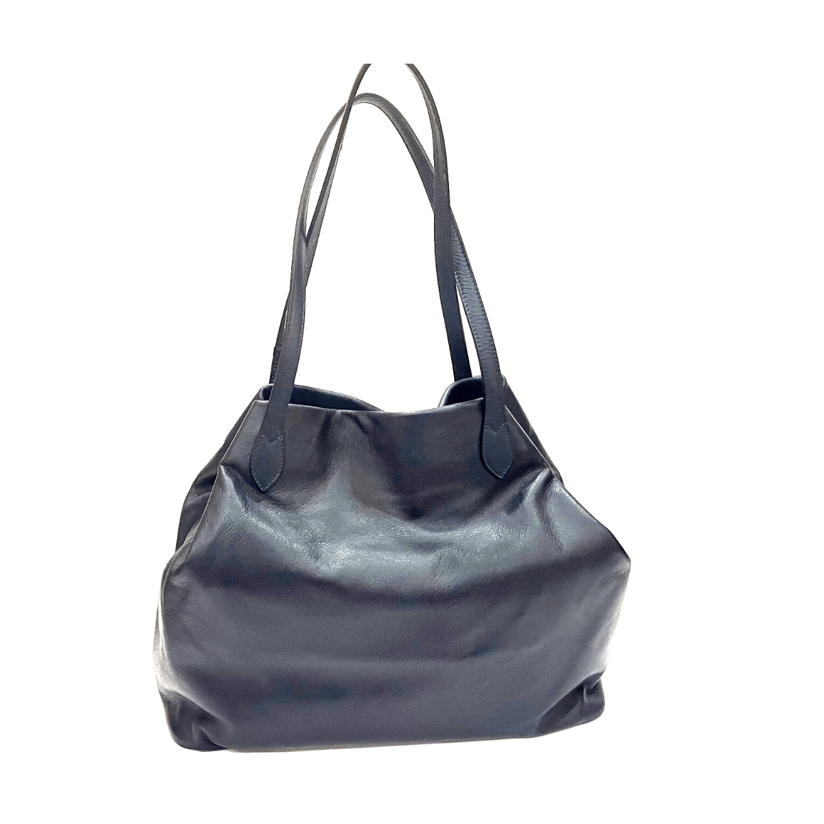 Valentino Navy Grote shopper Gielen Lederwaren Bussum