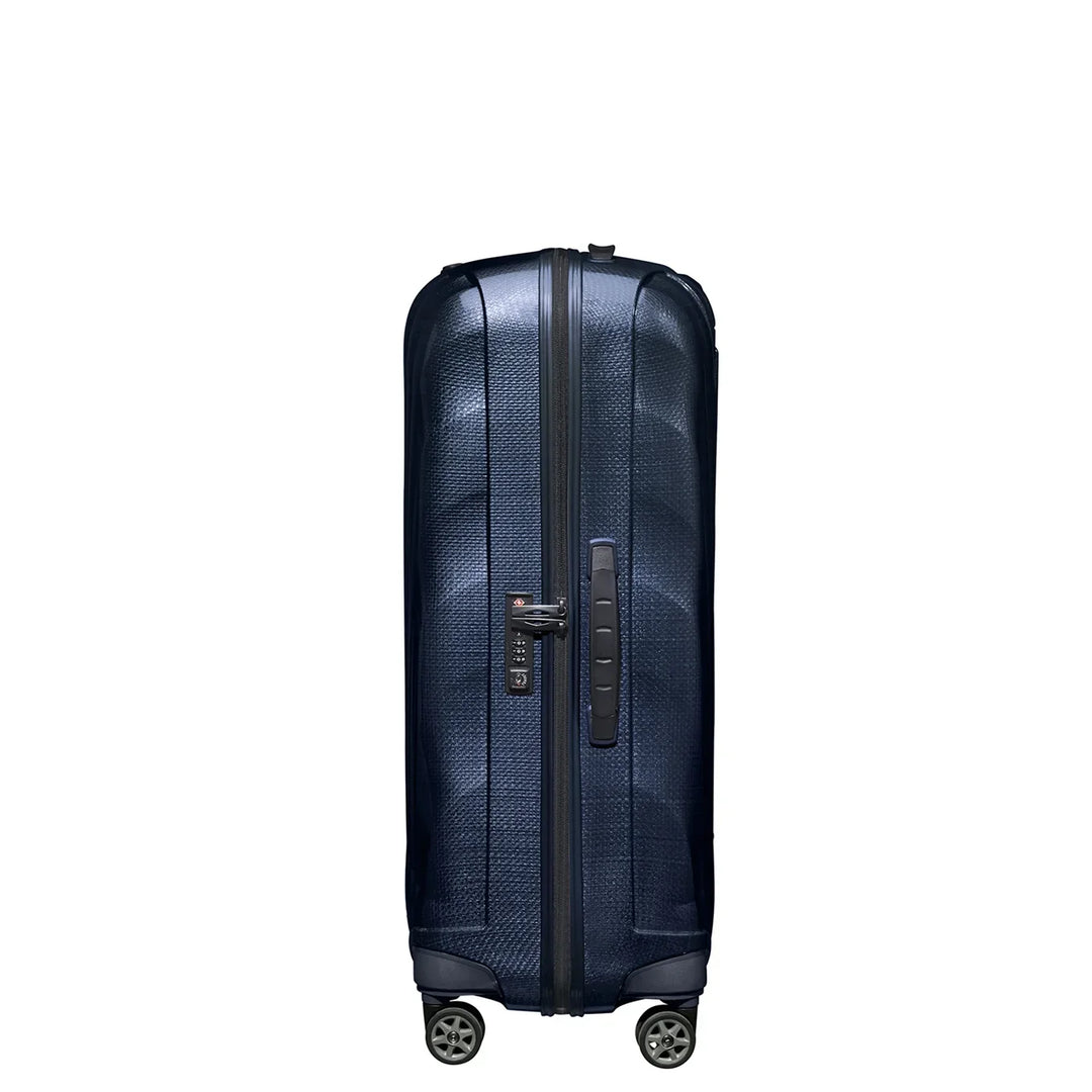 zijkant met TSA slot Samsonite c-lite 
