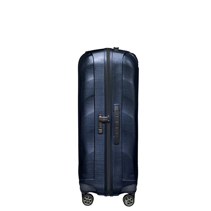 zijkant met TSA slot Samsonite c-lite 