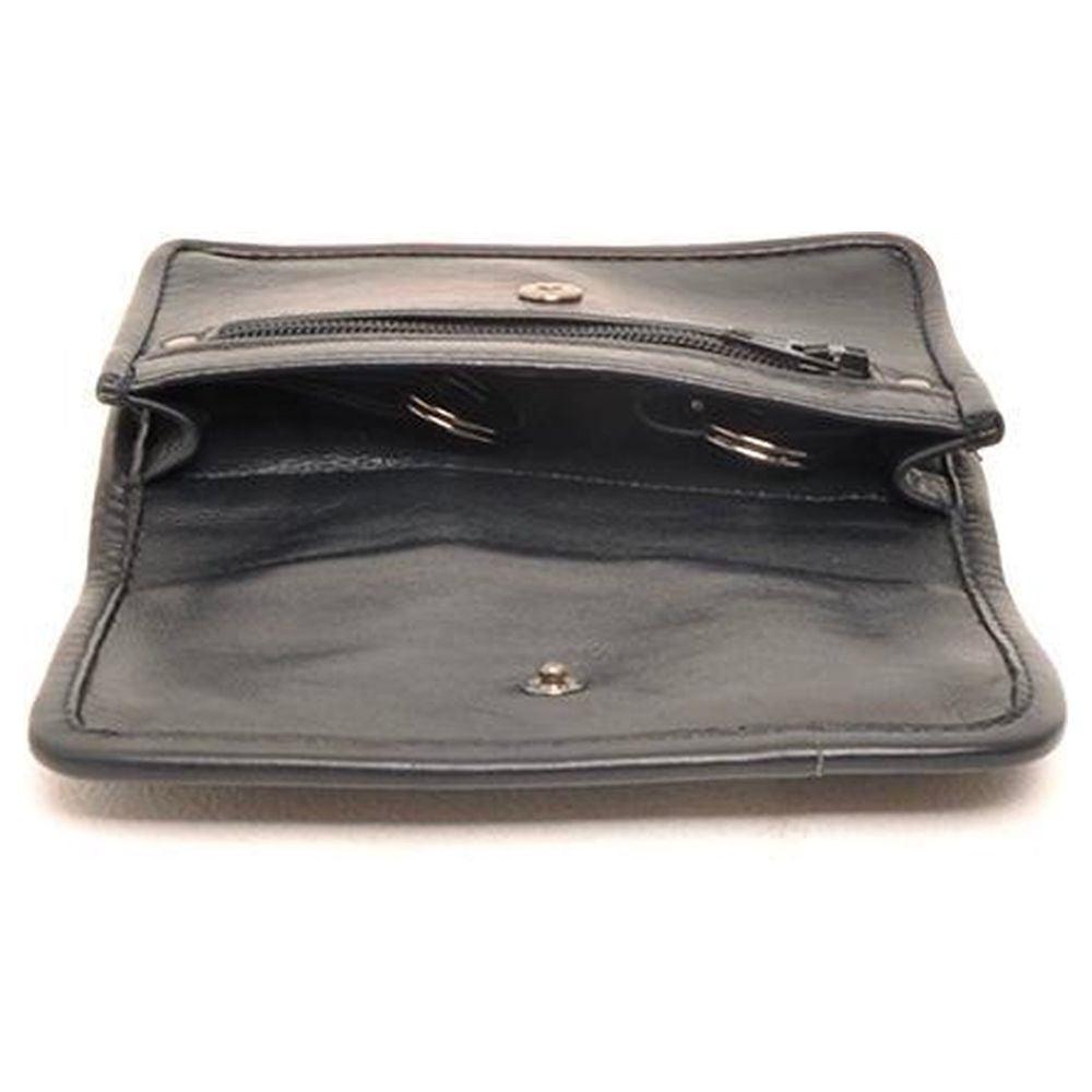 Binnenkant Berba Soft sleuteletui navy #kleur_navy