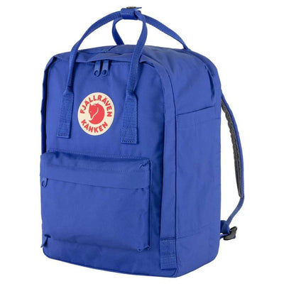 Voorzijde Fjallraven kanken laptop rugzak 13 inch cobalt #kleur_cobalt