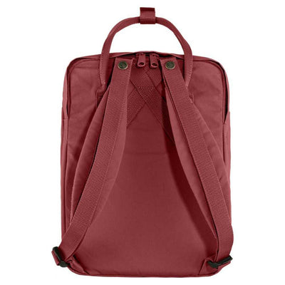 Achterkant Fjallraven kanken laptop rugzak 13 inch oxred #kleur_ox-red