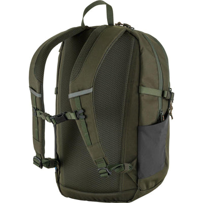 Achterkant Fjallraven Skule 20 deep forest #kleur_deep-forest