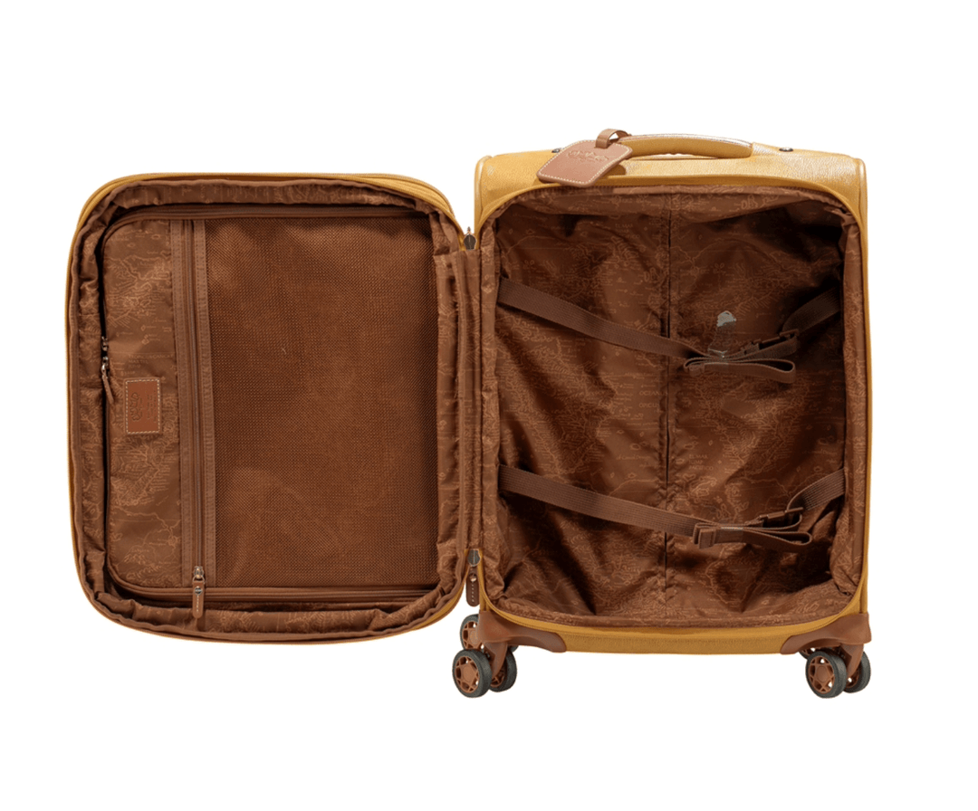 Jump - Uppsala - Expandable Handbagage 55" |  4450 - Gielen Lederwaren #kleur_donkerbruin