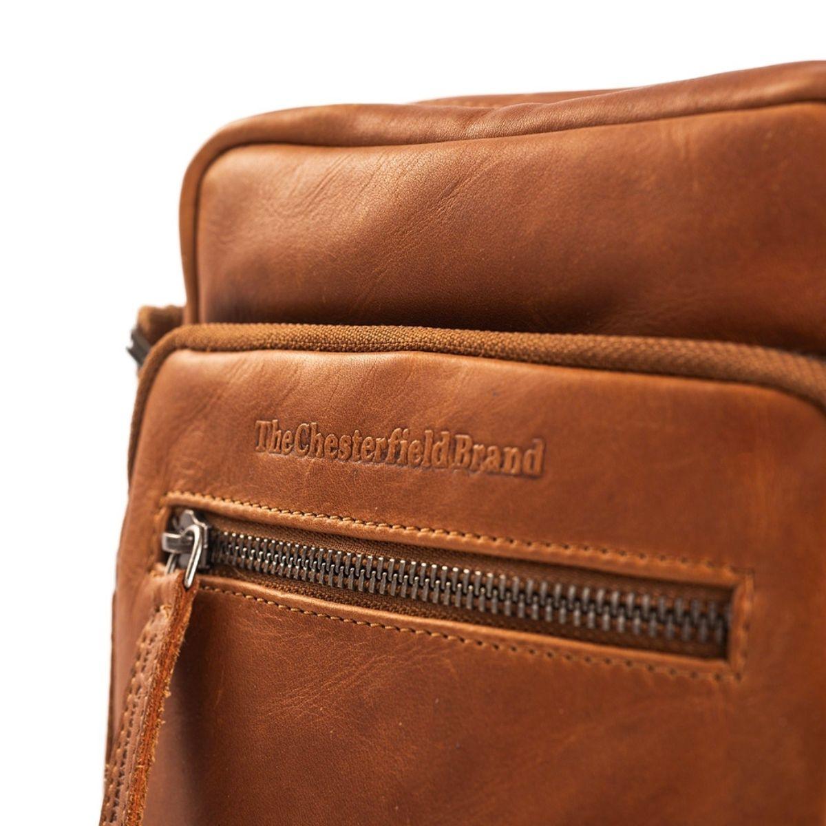 Details van het leer #kleur_cognac
