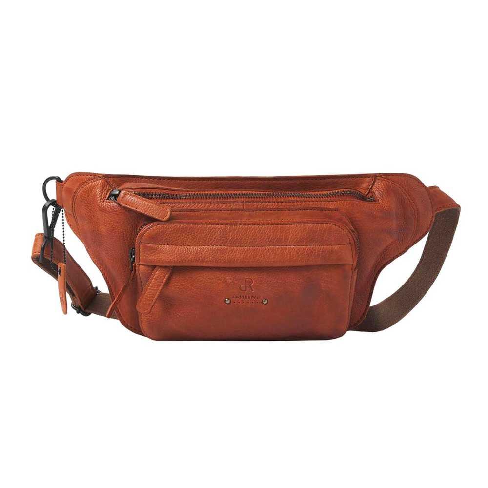 Voorkant dR amsterdam Tampa heuptas cognac #kleur_cognac