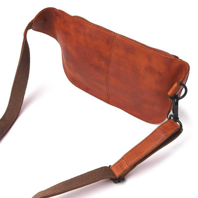 Achterkant dR amsterdam Tampa heuptas cognac #kleur_cognac